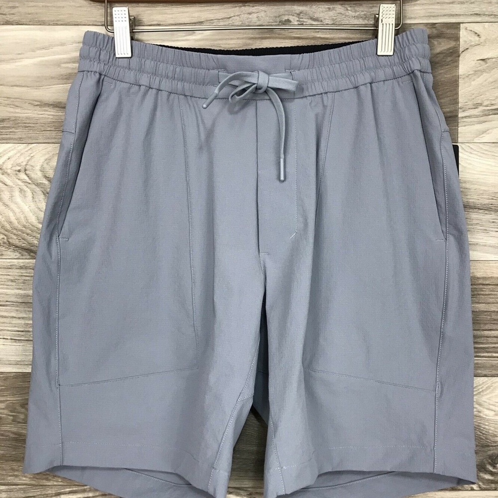 NWT Lululemon Bowline Short 8" Stretch Ripstop Sz M Rhino Grey RHIG ABC - 00212